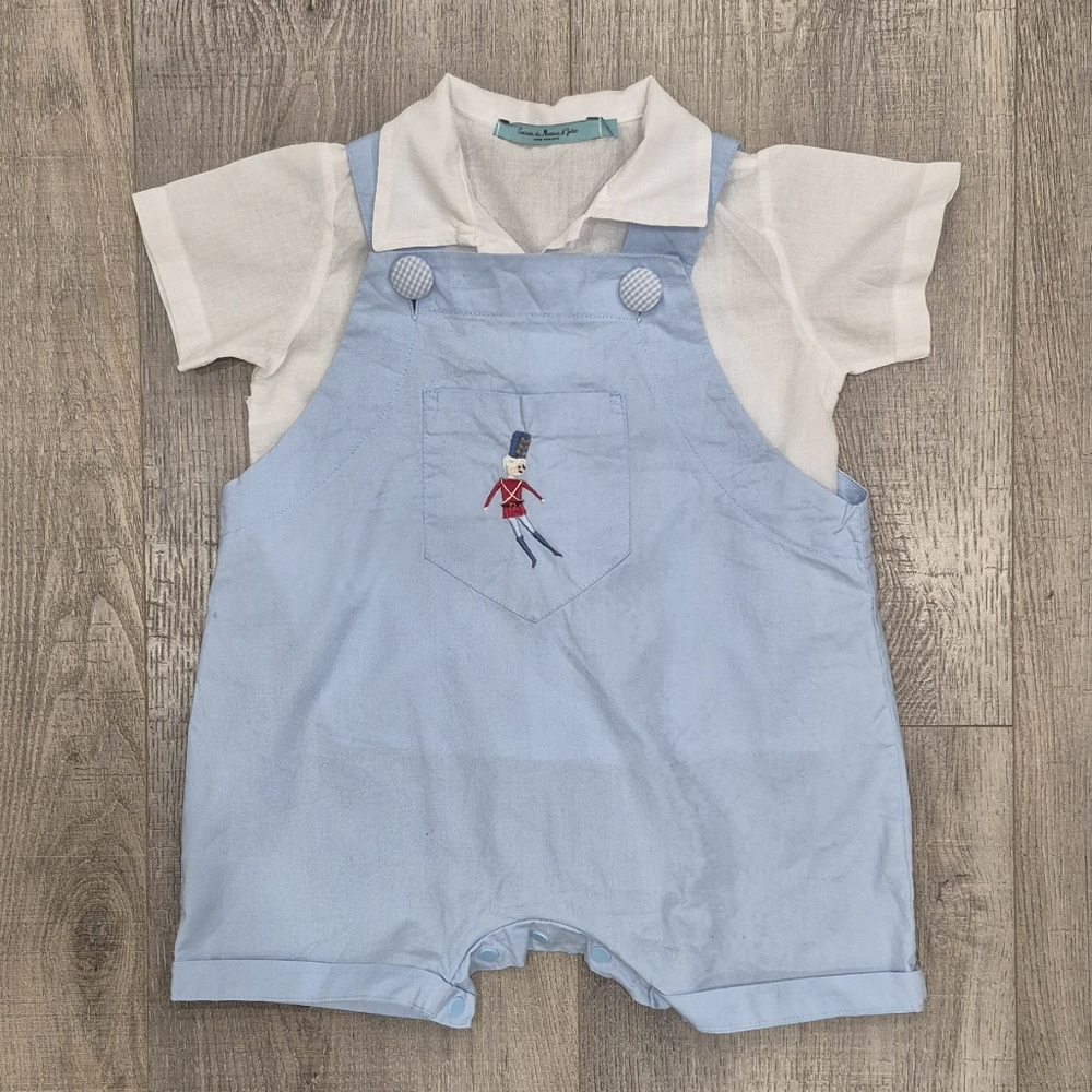 COISAS DI MARIA & JOÃO Short Overalls Outfit